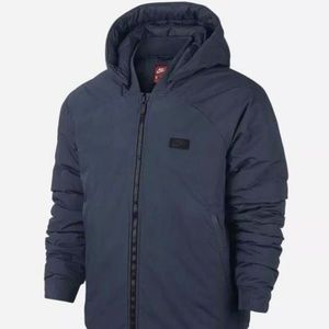 nike down fill bomber jacket